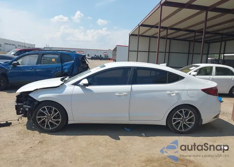 2020 Hyundai Elantra Limited from USA, damaged, VIN 5NPD84LF6LH609523